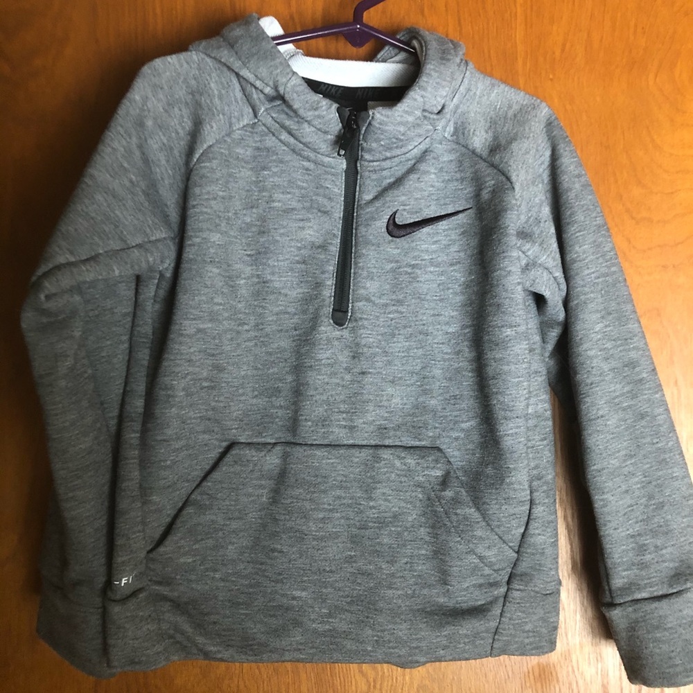 Nike half zip hoodie